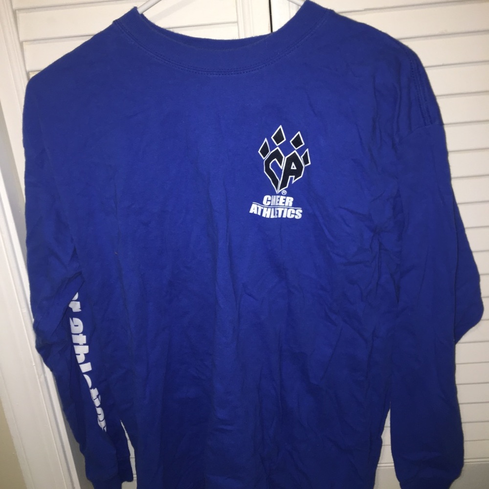 CA blue long sleeve tee